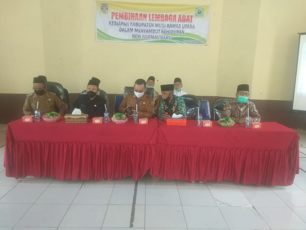 Menyambut Kehidupan New Normal Baru, Sekda Muratara Berharap Lembaga Adat Lebih Berperan di Masyarakat