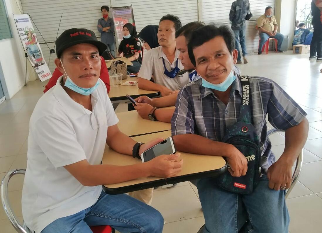 Utusan Warga Tg Piayu, Menyampaikan Aspirasi Dukung Lukita