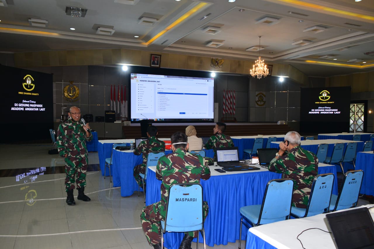 Dosen dan Admin Satker Program Studi AAL Ikuti Pelatihan E-Learning TNI AL 