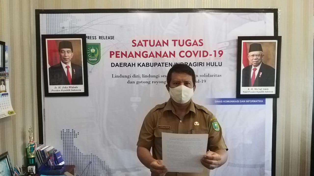 Jawalter Pertegas Masyarakat Inhu Patuhi Prokes