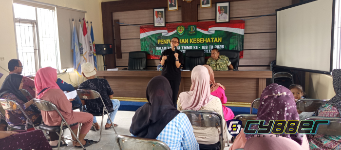 Gizi Sehat Menuju Gigi yang Sehat, TMMD ke-128 Kodim 0623/Cilegon Gelar Penyuluhan Kesehatan