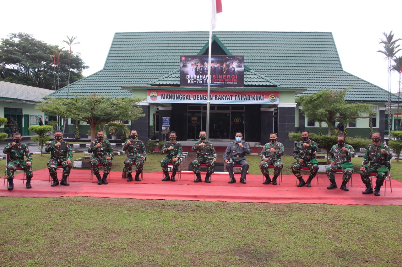 Kunjungan Waaster Kasad ke Kodim 0314/Inhil 