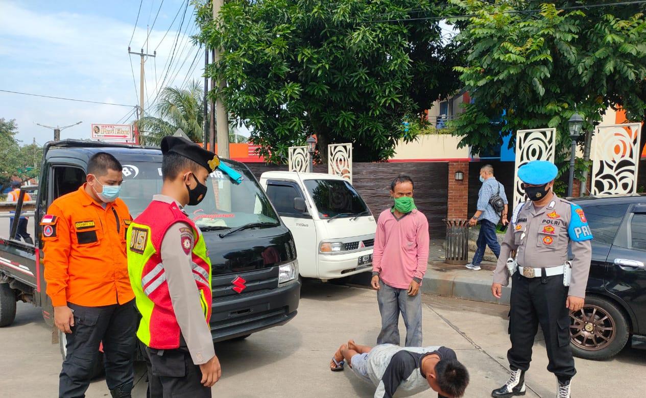 Polres Majalengka Polda Jabar Bersama 3 Pilar Gelar Ops Yustisi PPKM Secara Humanis dan Tindak Pelanggar Protokol Kesehatan