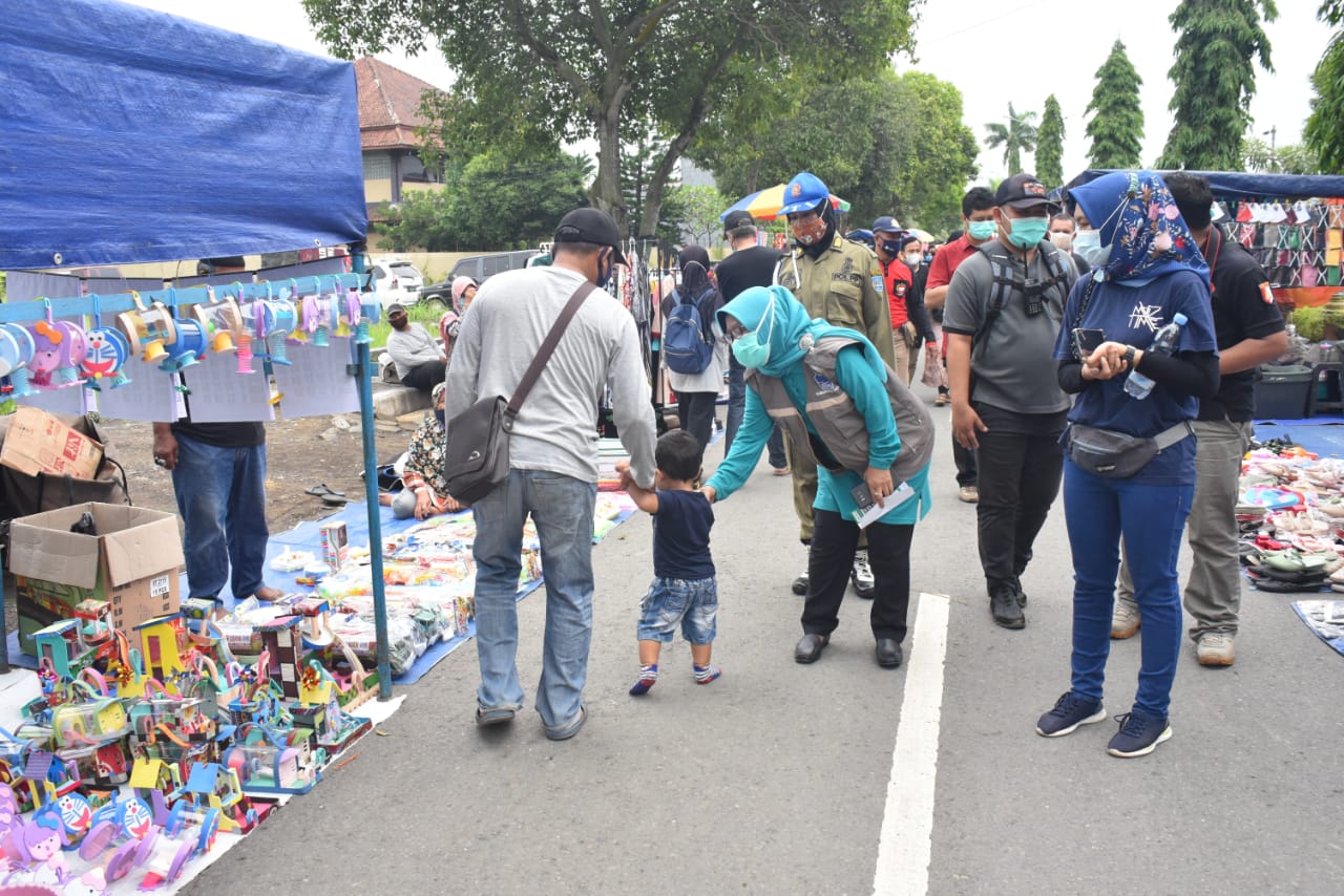 Inspeksi Bupati Tegal di Alun-Alun Hanggawana Temukan Banyak Pelanggaran