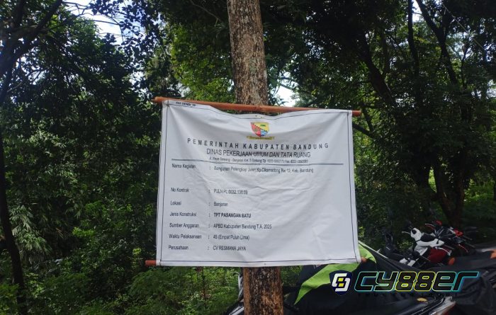 Papan Proyek Pembangunan TPT di Banjaran Wetan Tanpa Cantumkan Jumlah Anggaran, Warga: Ini Memicu Adanya Dugaan Praktik Korupsi dan Penyimpangan