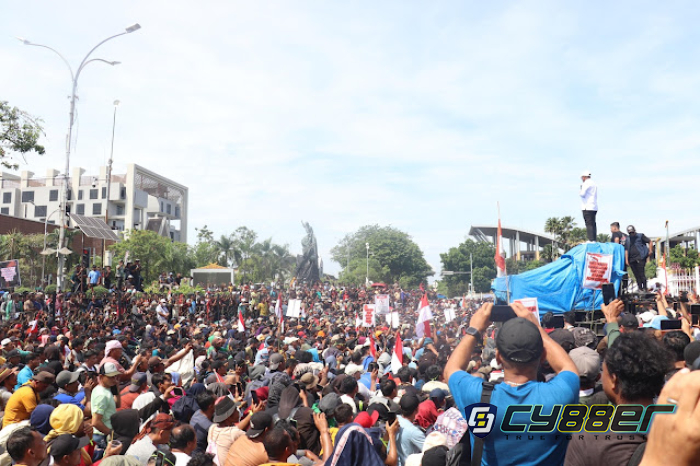 Ribuan Warga Pelalawan Tuntut Keadilan atas Relokasi dari TNTN, Proses Penetapan Kawasan Hutan Dipertanyakan