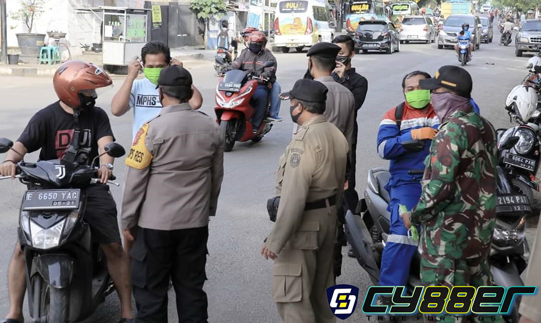 Gugus Tugas Berikan Pelajaran Pada Pelanggar PSBB