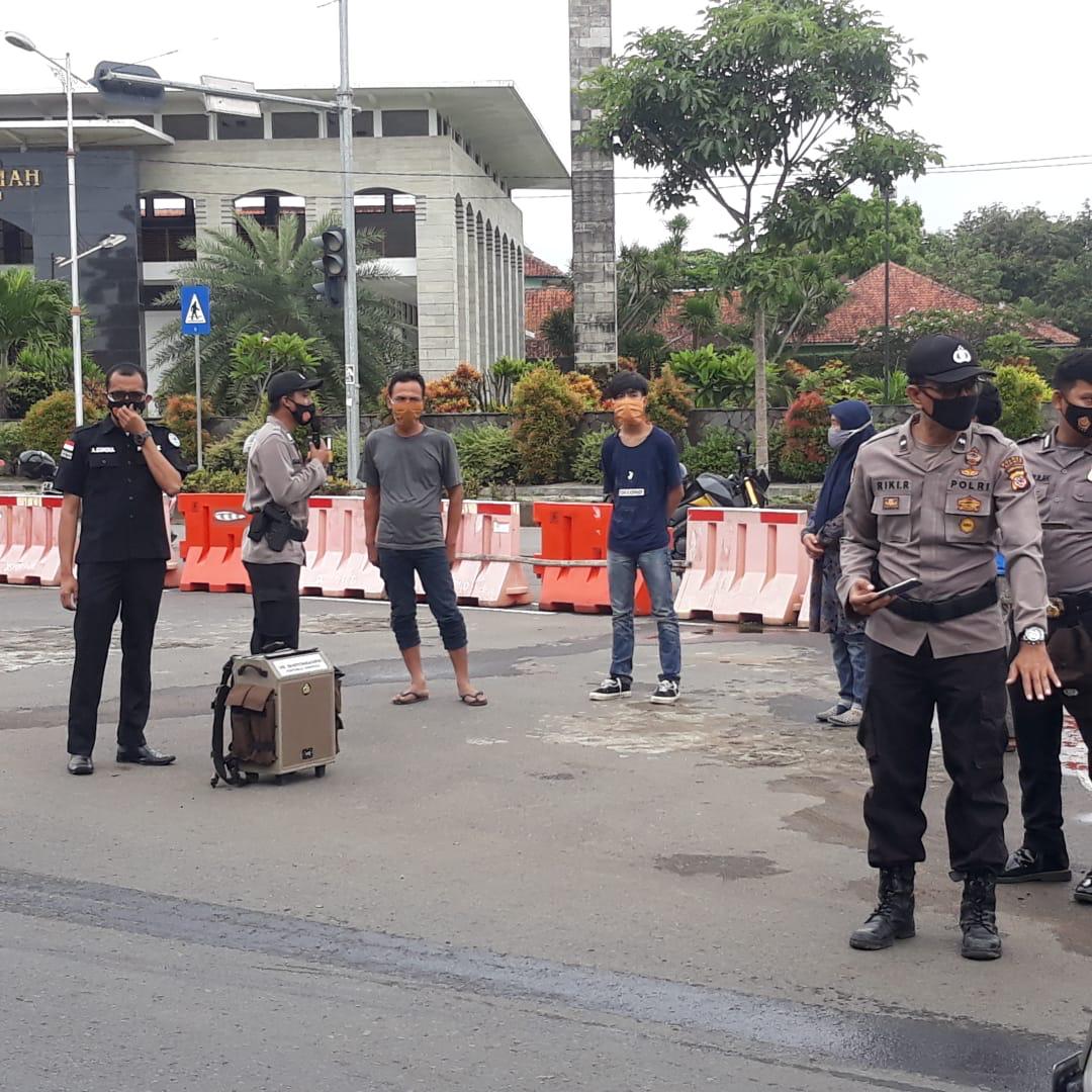 Polsek Pangandaran Rutin Laksanakan Oprasi Yustisi