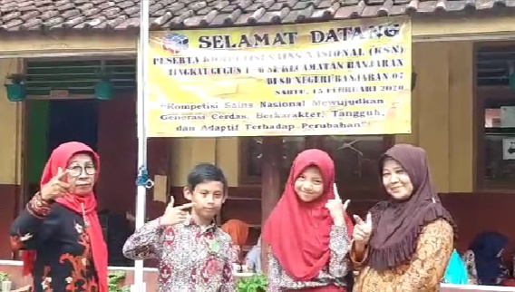SDN Ariasacanagara Kirimkan 2 Orang Perwakilan Dalam Kompetisi Sains Nasional.