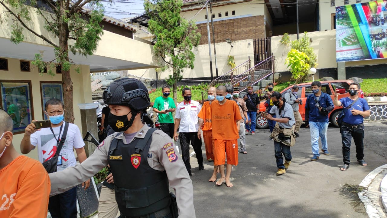 Tak Hanya Miras, Polres Ciamis Juga Amankan Tersangka Judi Togel