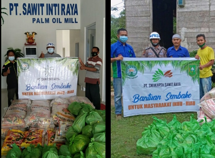 PT SSR Dan PT SIR Berbagi, Salurkan Ratusan Paket Sembako