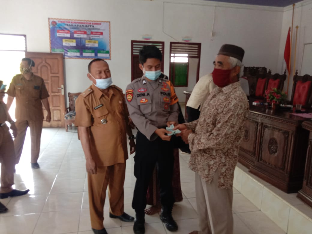 Desa Agung Batin Kembali Cairkan BLT-DD Tahap Tiga
