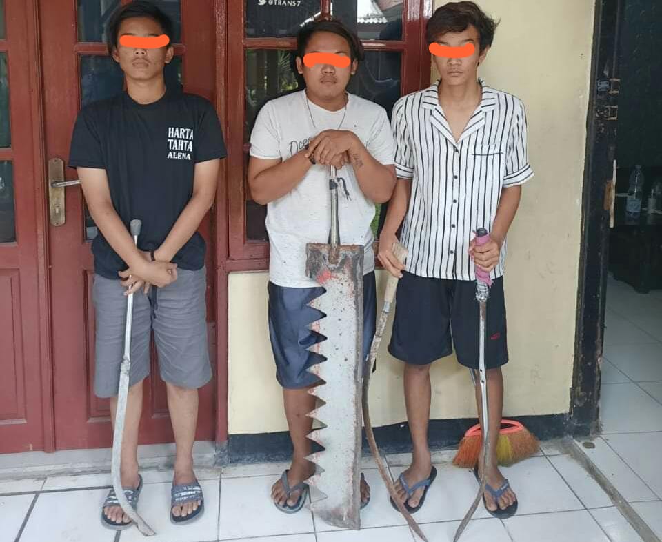 Bermotif Balas Dendam, 10 Anggota Geng Motor di Serang Timur Ditangkap