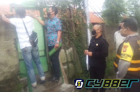Cegah Penyebaran Covid-19, Pintu Dari Pasar Seger ke Wilayah Sadangsari Masgahayu di Tutup Sementara
