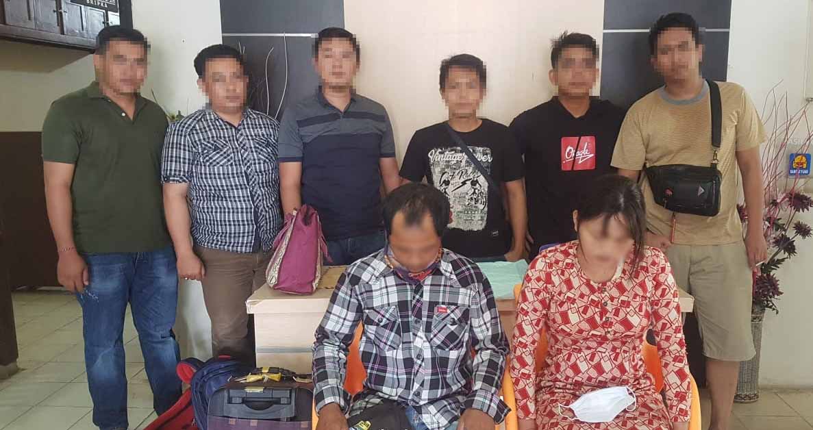 Tekab 308 Polres Tulang Bawang Tangkap Pasangan Suami Istri Pembuang Bayi di Sungai Tulang Bawang