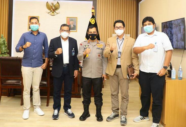 Baharkam Polri dan BRI  Kerja Sama  Penangan Covid 19 dan Pemulihan Ekonomi Negara