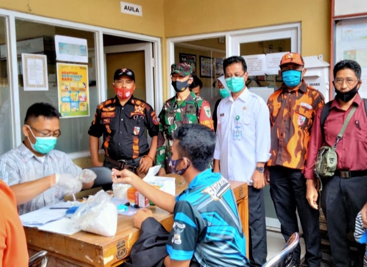 Pemuda Pancasila Cisewu Ikut Partisipasi Dalam Menyukseskan Gelar Aksi Donor Darah