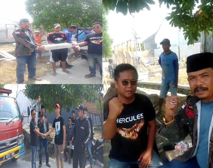 PAC GRIB Rengasdengklok Bersama Warga Bangun Mushola