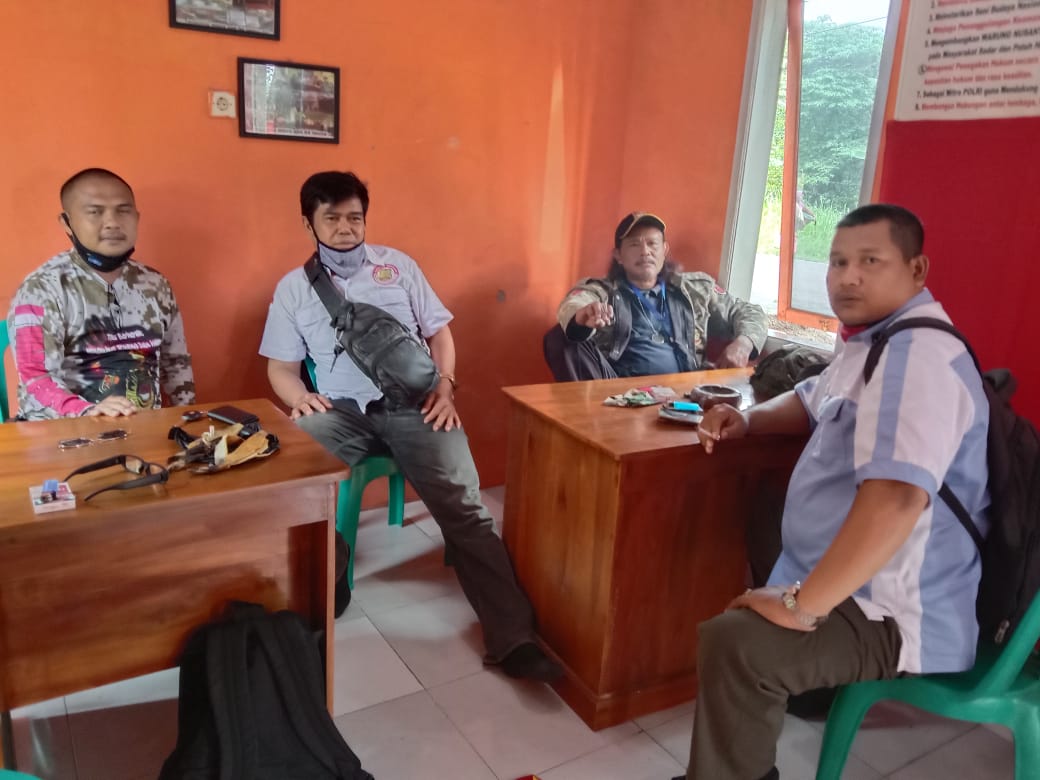 Silaturahmi Sesama Wartawan di Cilacap Bagian Barat. 