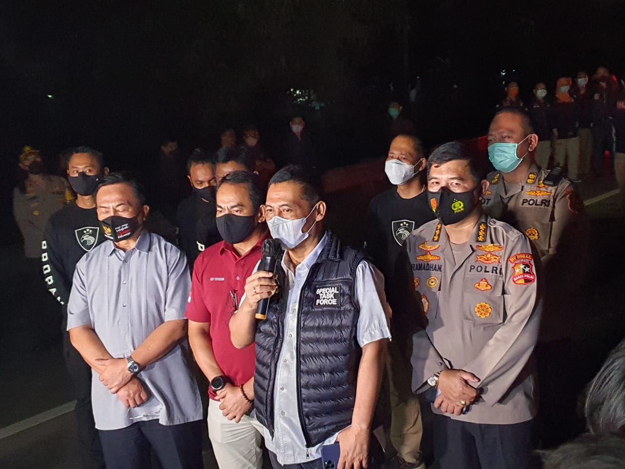 Polri Gelar 58 Adegan di 4 TKP Rekonstruksi Penyerangan di Tol Jakarta-Cikampek