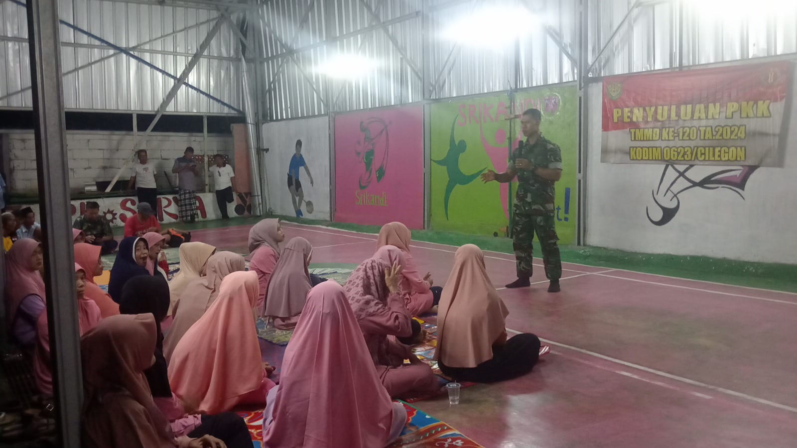 TMMD ke 120 Kodim 0623/Cilegon, Penyuluhan Budidaya Perikanan dan Pertenakan 