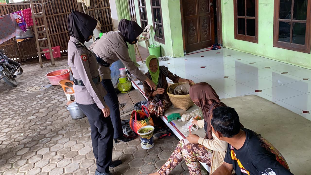 Kegiatan Trauma Healing Polwan Patko Sabhara Polres Indramayu Polda Jabar