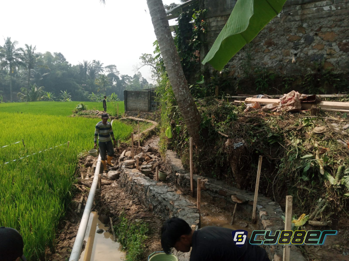 Proyek Saluran Irigasi di desa Tugu Jaya Tak Menggunakan Papan Kegiatan, Dinilai Menyalahi Prinsip Transparansi  