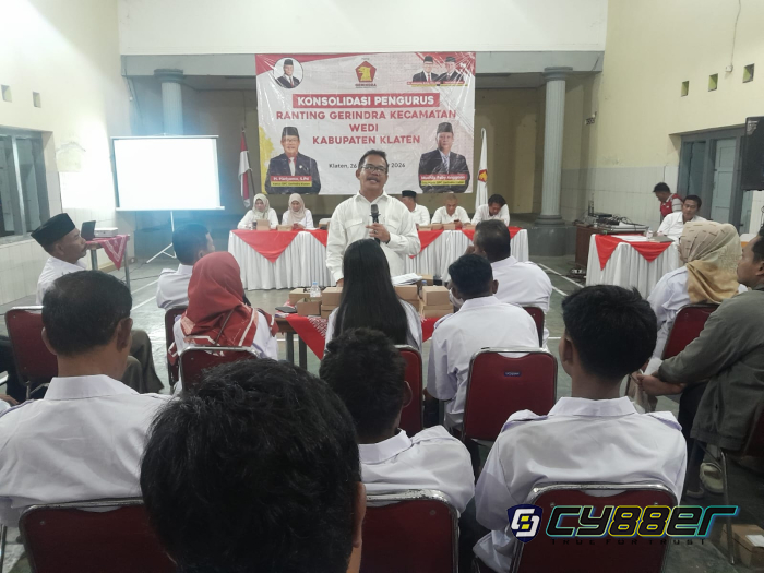 Gerindra Klaten Perkuat Struktur hingga Ranting, Targetkan 26 Kecamatan Rampung 2026