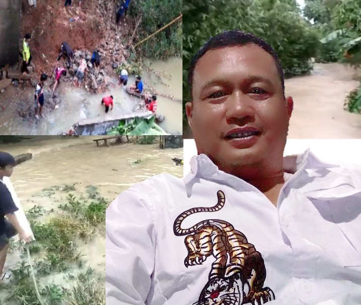 Warga Sekitar Bantaran Kali Cikalapa Sering Dilanda Banjir, Akan Melakukan Aksi Ke Pemda Karawang