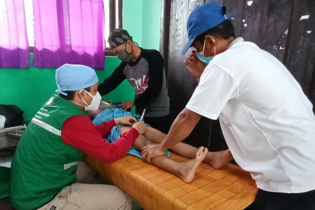 IDI Lamsel, Desa Sidodadi dan Inisiatif Lampung Sehat Gelar Baksos
