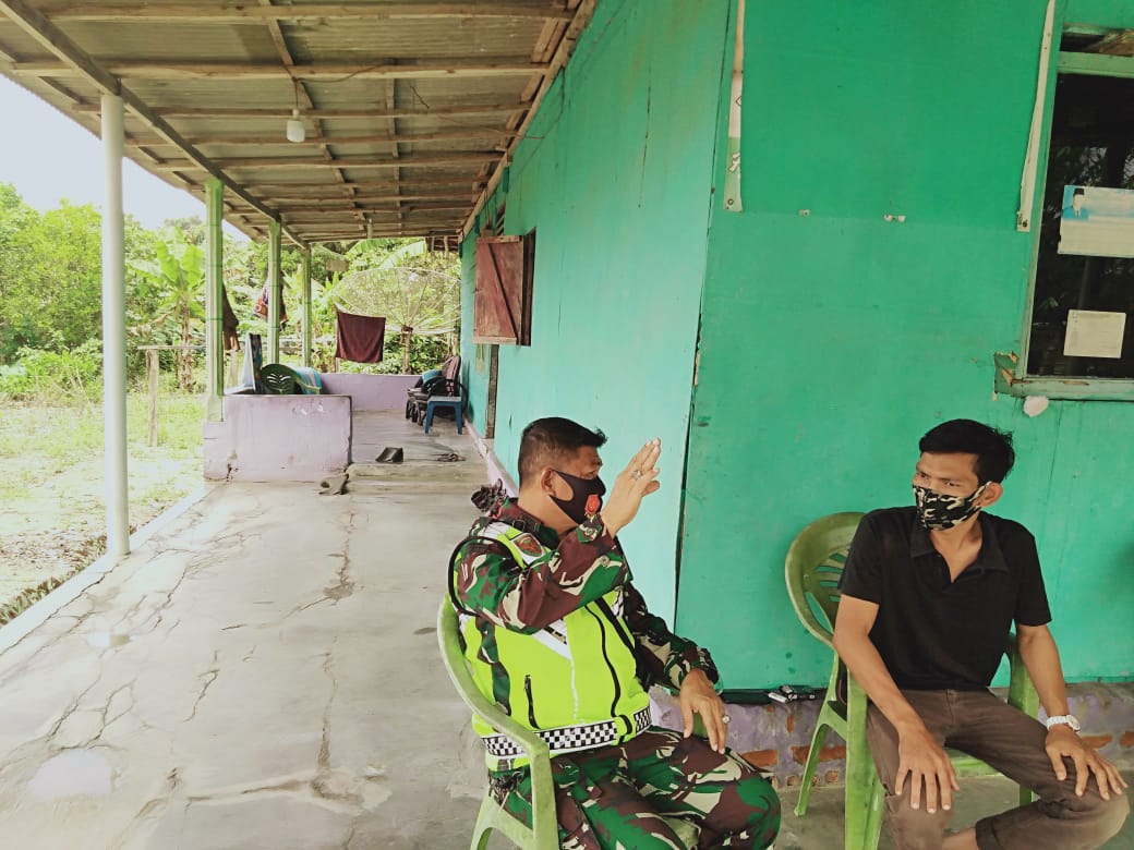 Mengantisipasi Musim Hujan, Peltu Apriansyah Himbau Warga Binaanya Sadar Akan Bersih Lingkungan