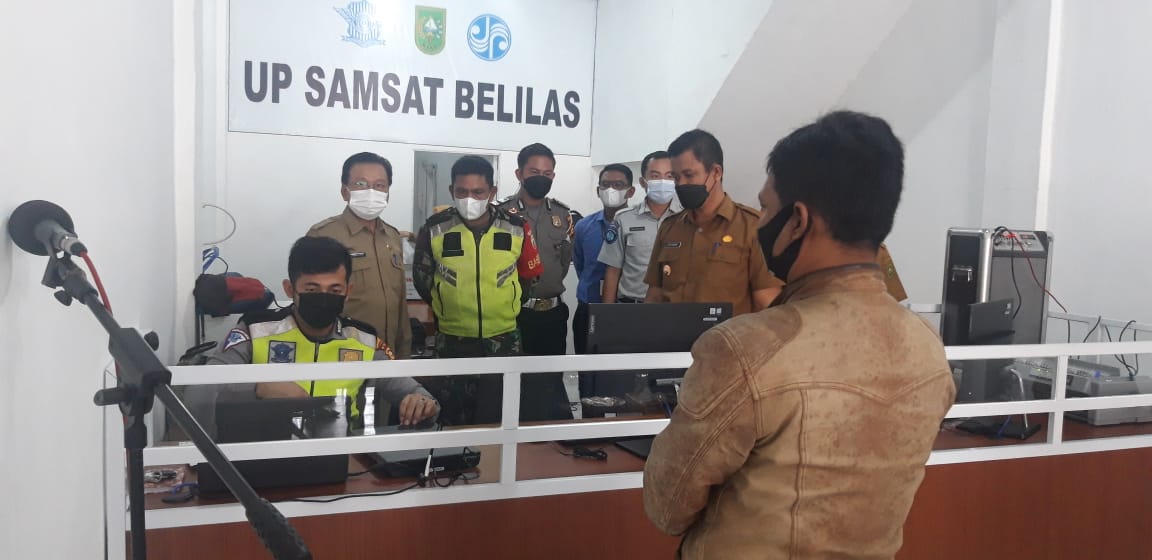 UP Kantor Samsat Belilas Diresmikan