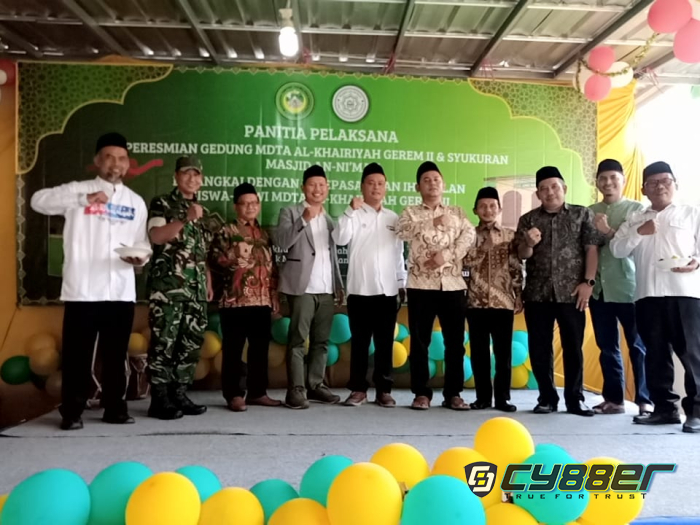 Peresmian Gedung MDTA dan Masjid An-Ni’mah di Gerem, Cilegon: Simbol Ukhuwah Islamiyah dan Semangat Pendidikan
