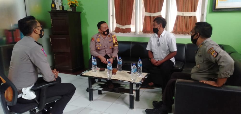 Tingkatkan Sinergitas Jelang Pilkada, Kapolres Ciamis Kunjungi Bawaslu Pangandaran
