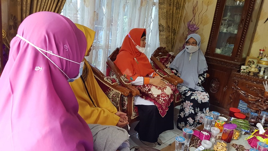 BPKK PKS Tanggamus Berkunjung ke Ketua Aisyiyah 