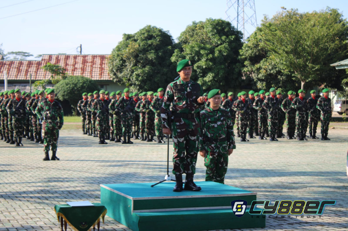 Dandim 0426/TB Pimpin Upacara 17-an, Sampaikan Amanat KASAD