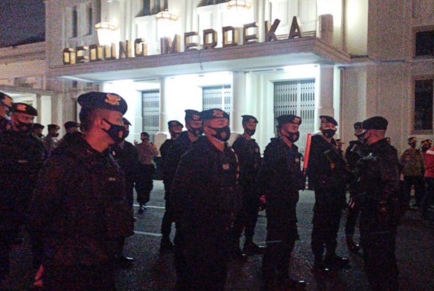 Anggota Raimas Dit Samapta Polda Jabar Tingkatkan Patroli KRYD Antisipasi Kerawanan