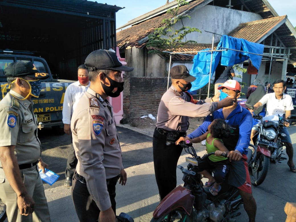 Tiga Pilar Tukdna, Gelar Razia Masker di 2 Kecamatan