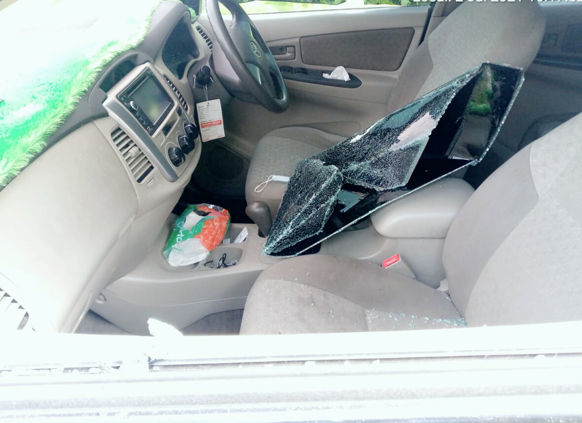 ASN Pemda Pelalawan Dirampok Modus Pecah Kaca Mobil