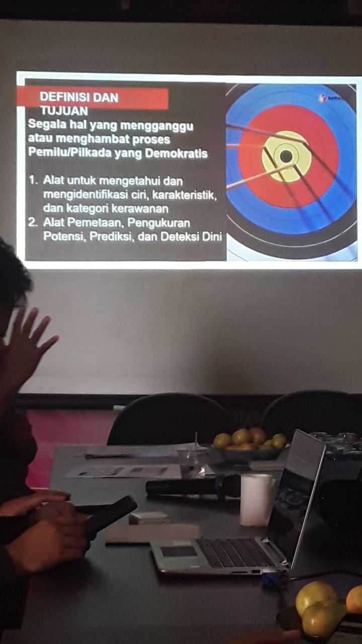 Indeks Kerawanan Pemilu (IKP) Pilkada Serentak 2020 Disosialisasikan Bawaslu Cilegon