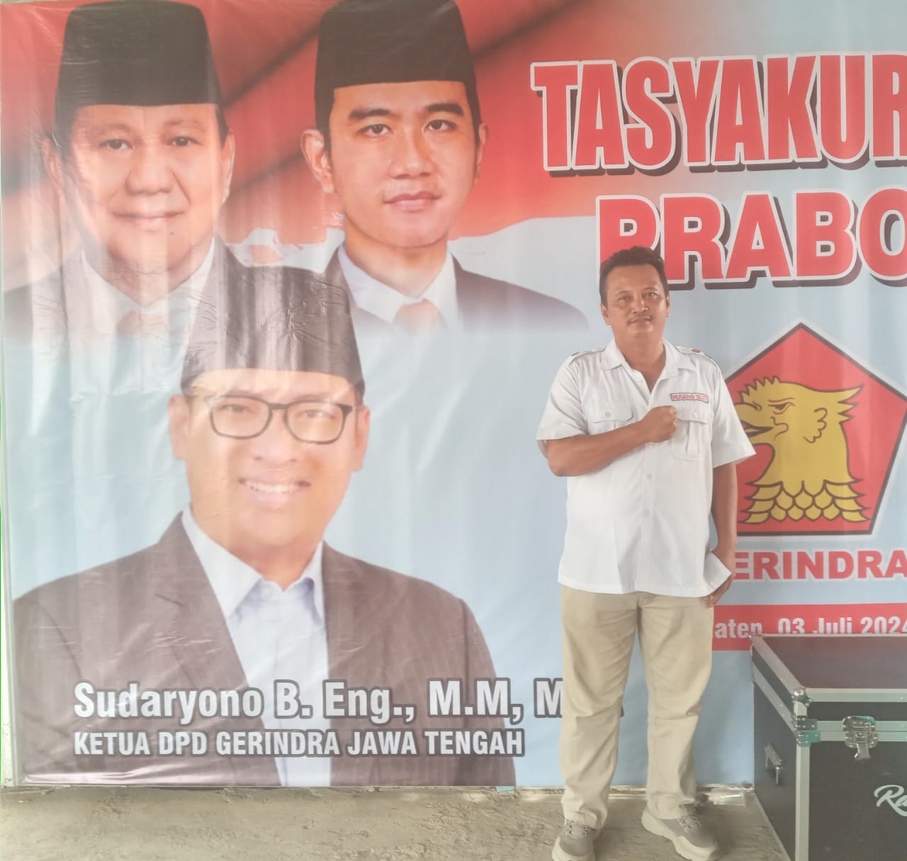 Pejuang Sejati Gerindra Gas Poll, Rem blong, Pertamax Turbo Wajib Menangkan Sudaryono Jadi Gubernur Jateng