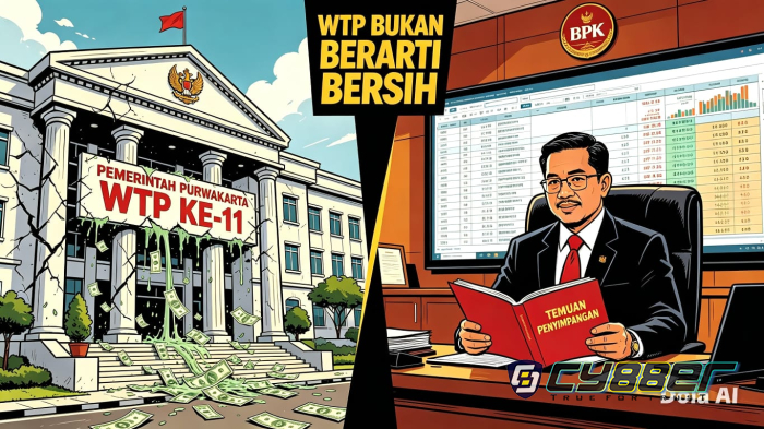 Dibalik WTP, BPK Bongkar Kebocoran Miliaran Rupiah di Berbagai Instansi Purwakarta. Apa Hanya Lalai Atau Memang Disengaja?