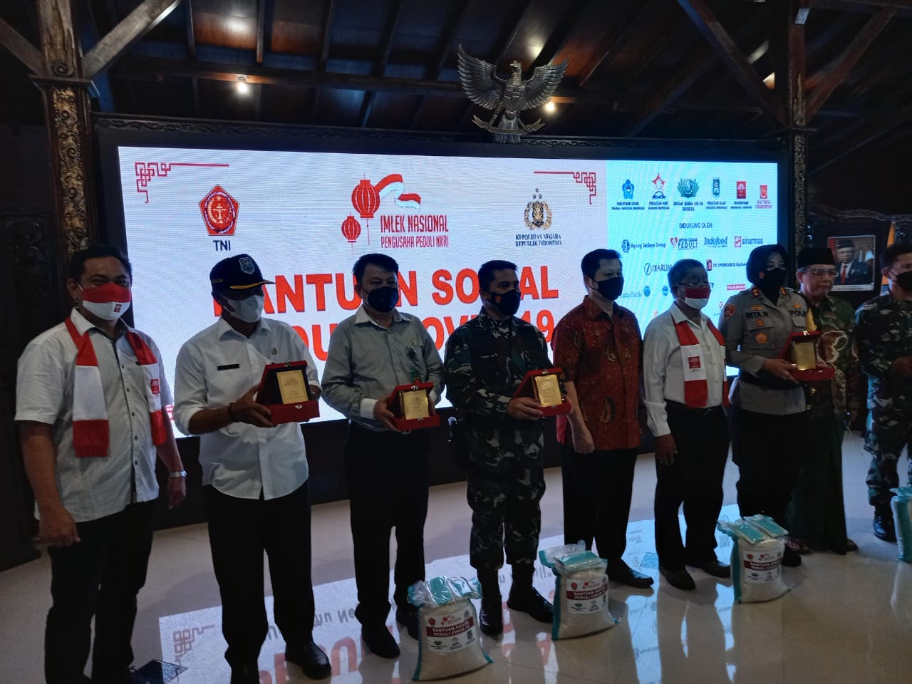 Bansos Imllek Nasional di Kota Tegal 