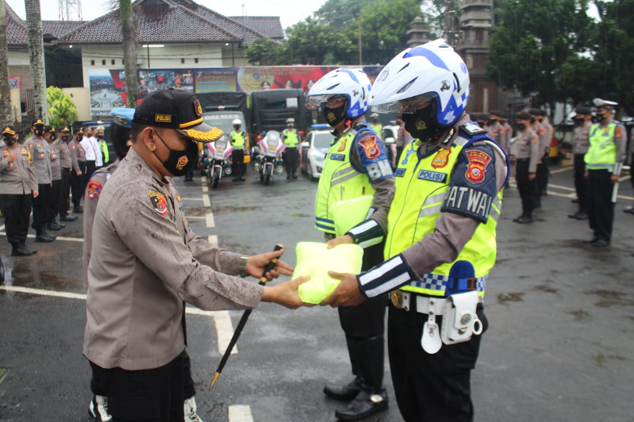 Operasi Zebra Lodaya Tahun 2020  Dilakasanakan Polres Ciamis.