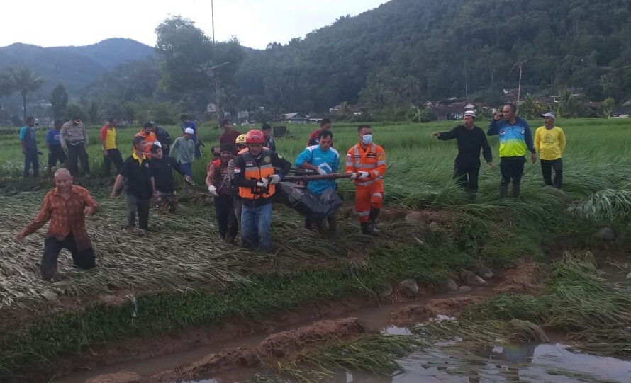 Banjir Sungai Cihonje Menelan Korban Jiwa