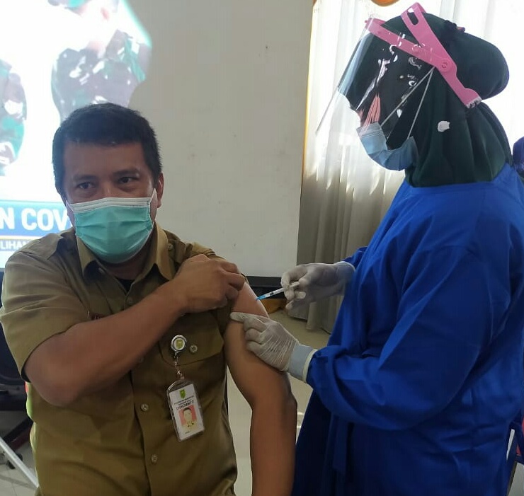 426 ASN Pemkab Inhu Terima Vaksin Tahap II