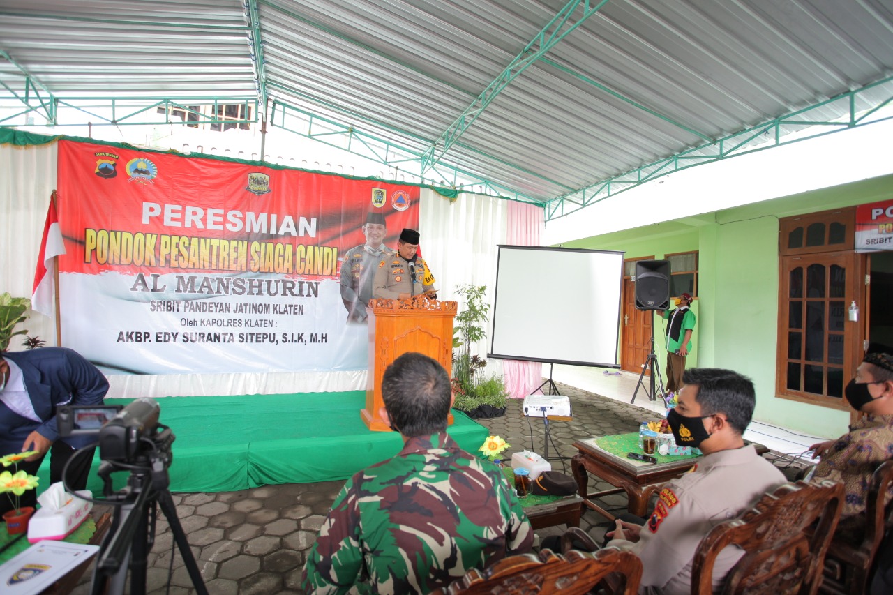 Pondok Pesantren Al Manshurin Jatinom Resmi Menyandang Status Pondok Pesantren Siaga Candi