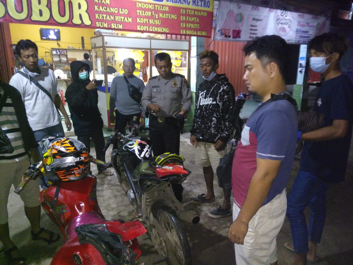 Polsek Banjar Agung, Polres Tulang Bawang Gelar Razia Cegah Balap Liar