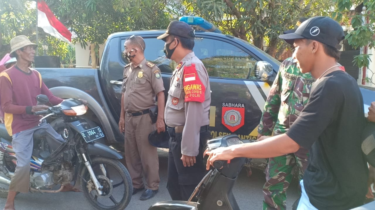 Polres Indramayu Gencar Lakukan Pendisiplinan Protokol Keseharan