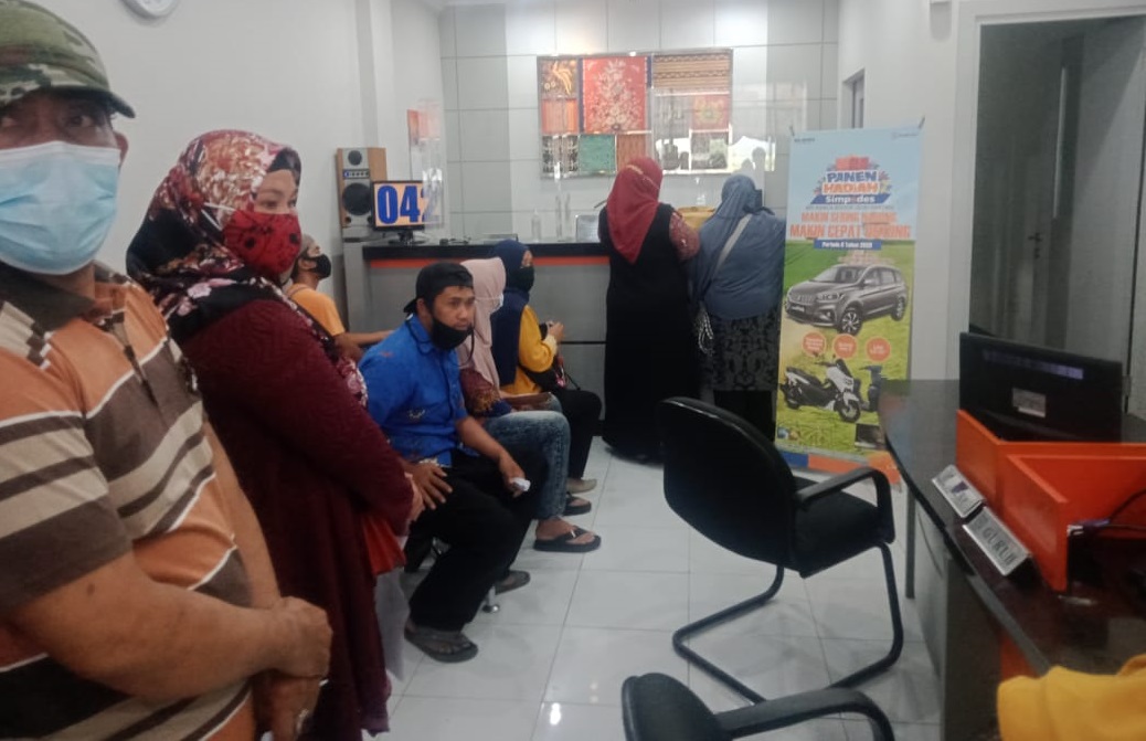 Pelaku UMKM di Cigombong Bogor, Kembali Dapat Bantuan Tunai 